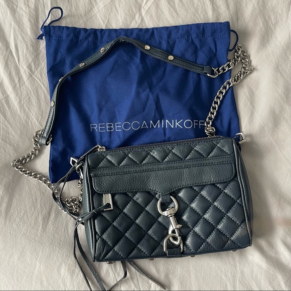 Rebecca Minkoff Handbags - Rebecca Minkoff Crossbody Bag — Navy Blue w/ dust bag